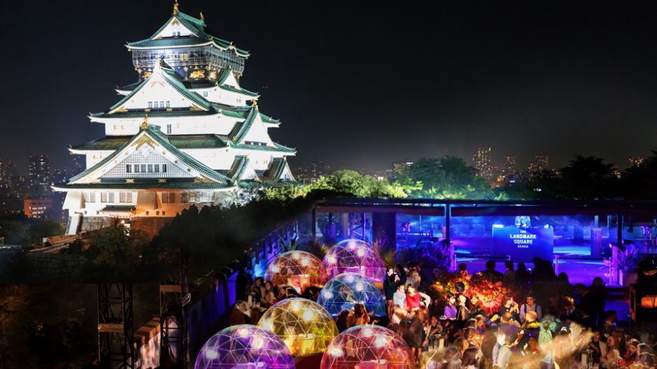 2日間限定！大阪城を見ながらニューヨークで人気のBarを再現したナイトパーティが開催！