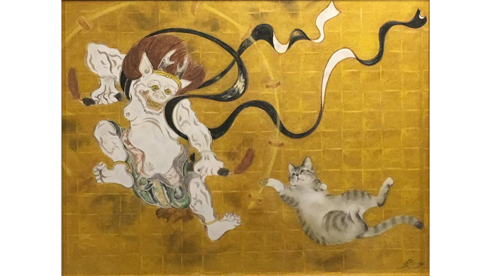 猫都(ニャンと)の国宝展at百段階段～猫の都の国宝アート～