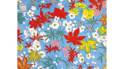 和紙舗『榛原』の和紙資料を展示!「千代紙 花鳥風月」