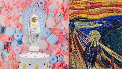 スイーツデコアートを展示!渡辺おさむ-お菓子の美術館にようこそ-