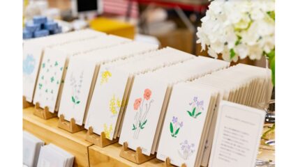 紙ものや文房具を販売!「ちいさな紙博~旅する手紙社~ at パルコ」