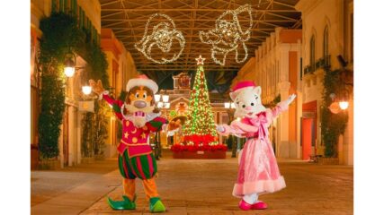 志摩スペイン村の冬のイベント「スパークリング・クリスマス」開催
