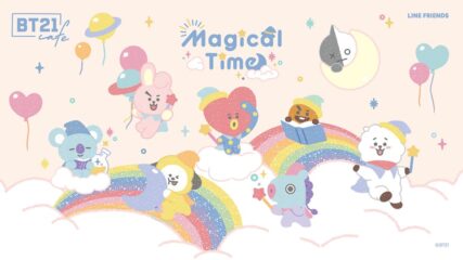 「BT21カフェ 第13弾 ～MAGICAL TIME～」名古屋ラシックで開催