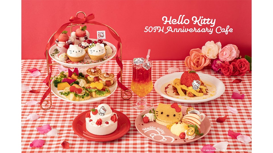 ハローキティ50周年記念カフェ 名古屋