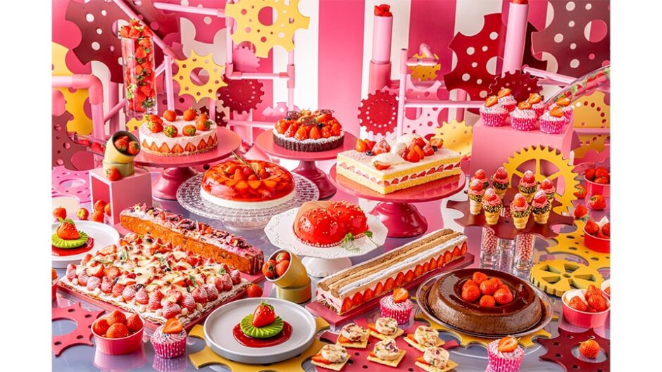 いちごスイーツビュッフェ「Strawberry Chocolate Factory」ヒルトン名古屋で開催