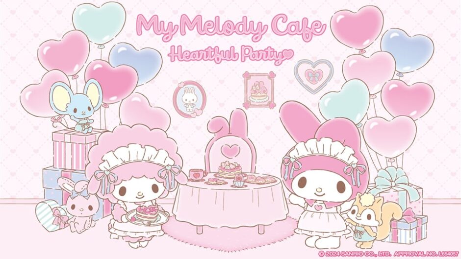 「My Melody Cafe ～Heartful Party～」名古屋パルコで開催