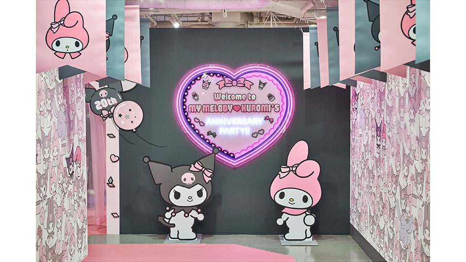 MY MELODY♡KUROMI ANNIVERSARY PARTY 名古屋パルコ