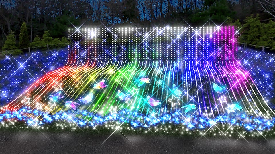 虹の郷イルミtheナイト2025
