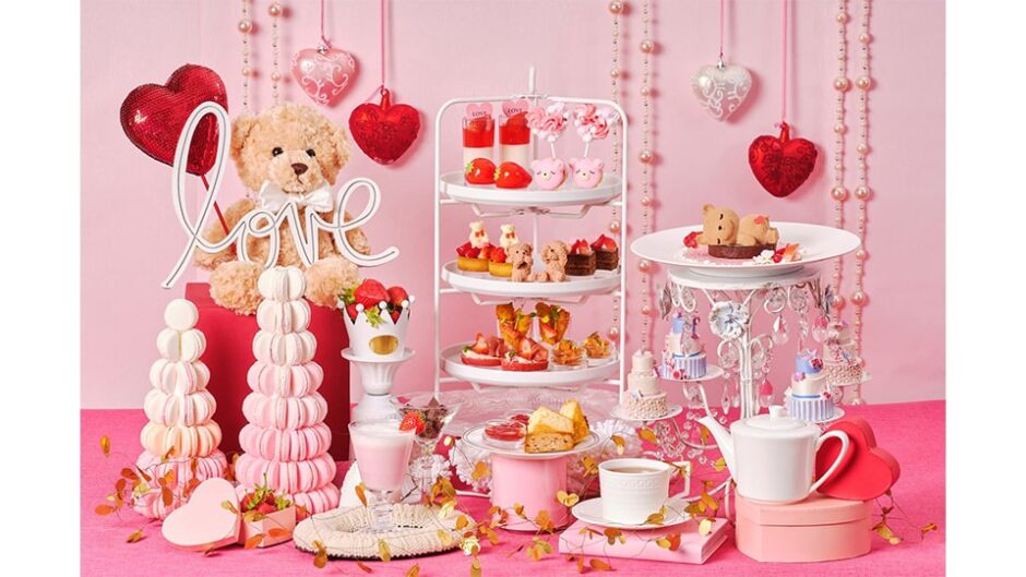 「いちごとスウィートベアのアフタヌーンティー」星ヶ丘迎賓館アートグレイスクラブで開催