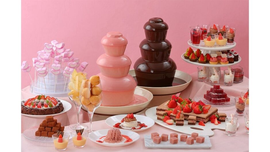 スイーツ・ランチブッフェ「ストロベリー＆チョコレート Collection」名古屋プリンスホテル スカイタワーで開催