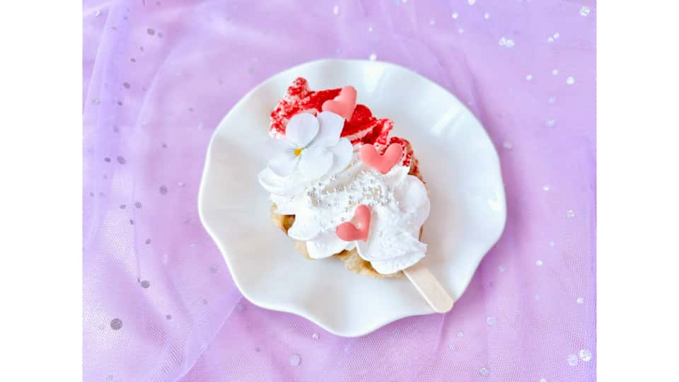 プリンセスドレスとバレンタインフェア