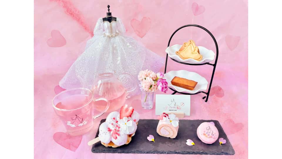 プリンセスドレスとバレンタインフェア