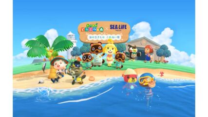 「あつまれ どうぶつの森 × 名古屋シーライフ水族館　海の生きもの ふれあい展」開催