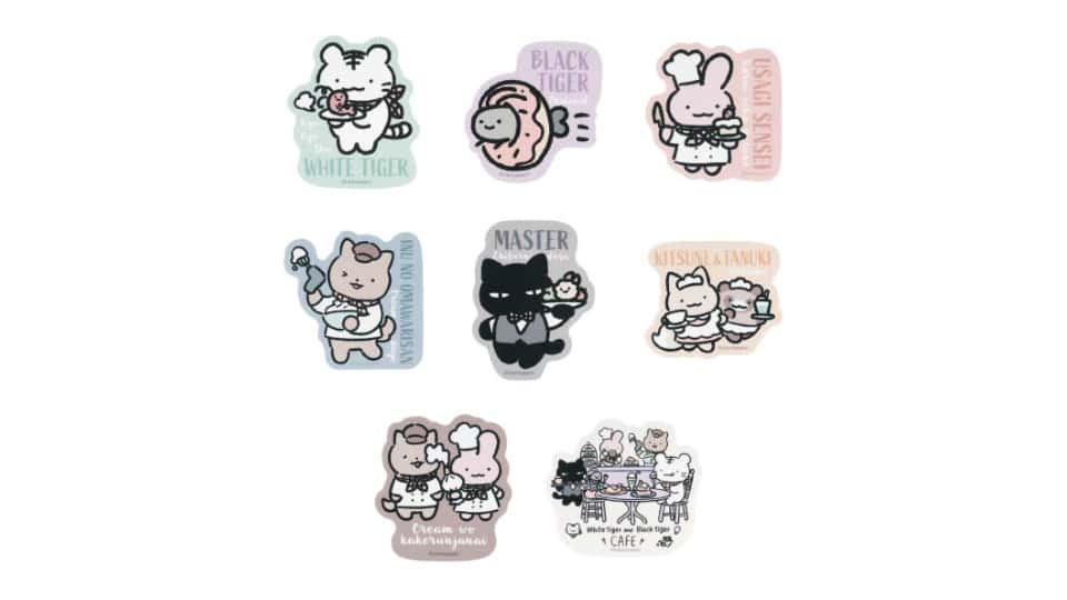 ホワイトタイガーとブラックタイガーカフェ 名古屋パルコ