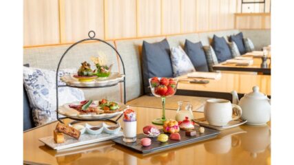 「ベリーブロッサム・アフタヌーンティー」ホテルインディゴ犬山有楽苑で開催