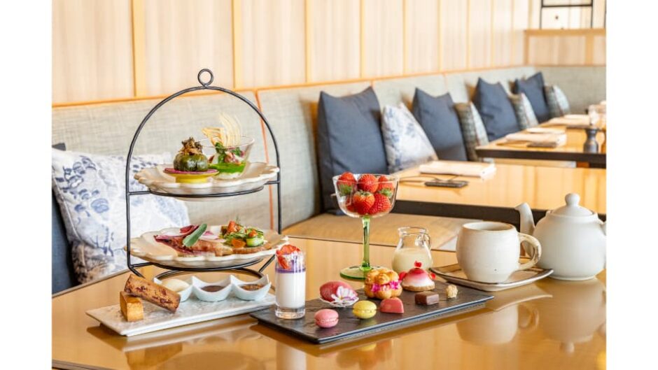 「ベリーブロッサム・アフタヌーンティー」ホテルインディゴ犬山有楽苑で開催