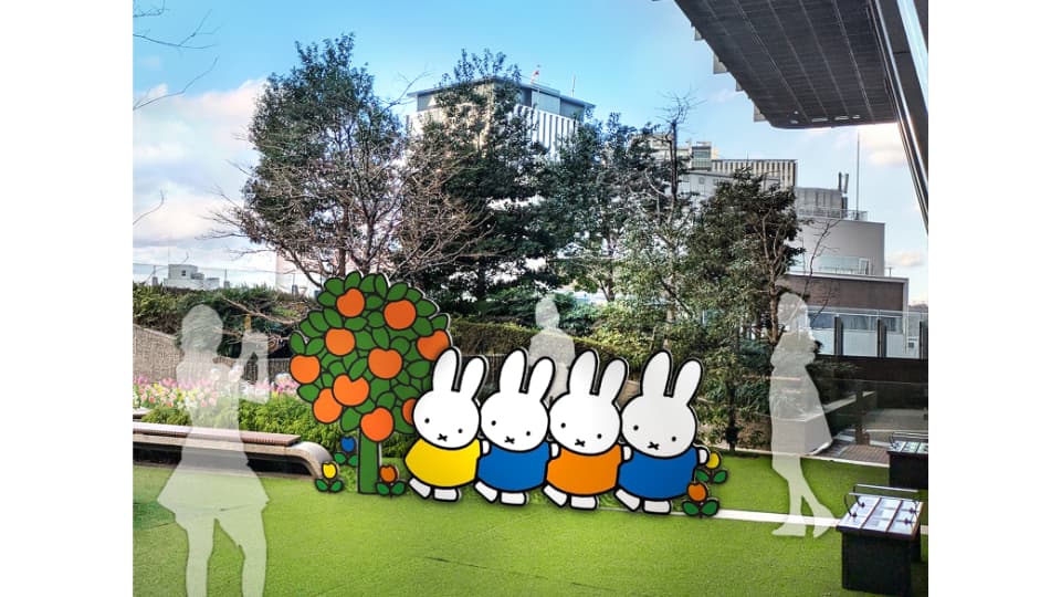 miffy’s joyful garden in DAI NAGOYA BUILDING