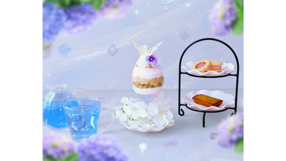 シンデレラドレスとあじさいフェア