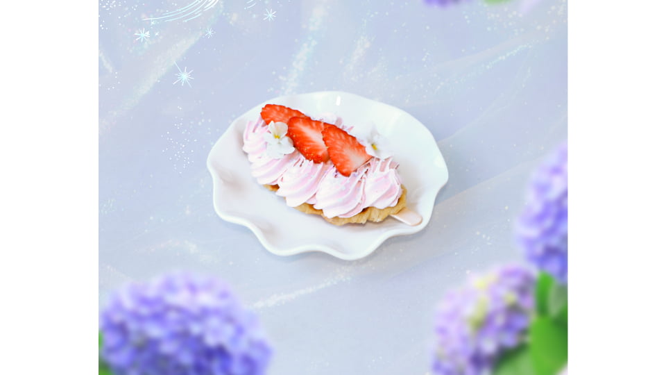 シンデレラドレスとあじさいフェア