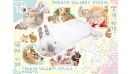 うさぎの合同写真展＆物販展「うさぎしんぼる展2026 in 名古屋」開催