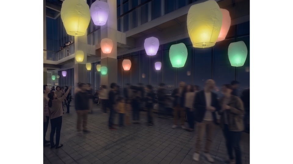天空のLIGHT FESTIVAL
