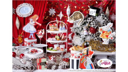 「アリスのクリスマスギフトアフタヌーンティー」星ヶ丘迎賓館 アートグレイスクラブで開催